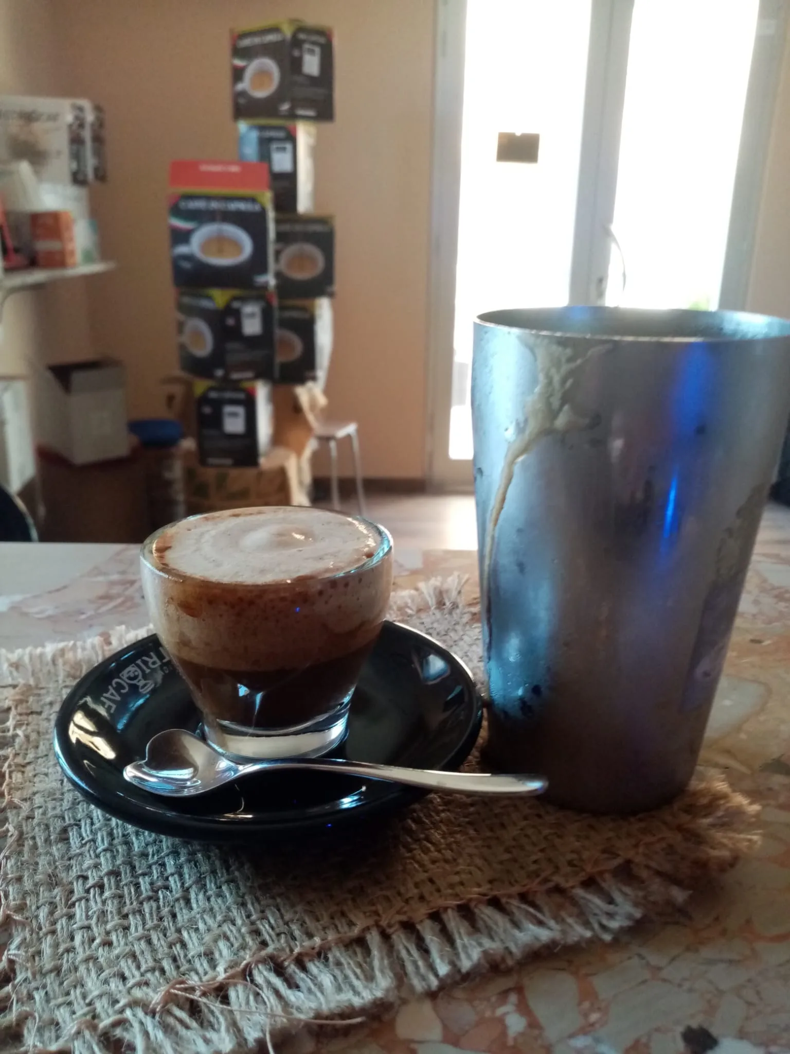 caffè castriocaf Castrovillari shakerato con ghiaccio